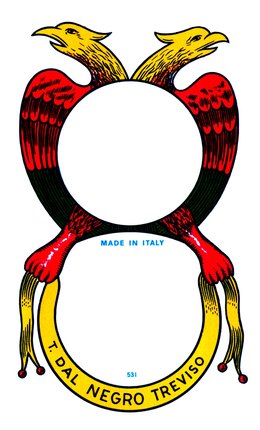 Ace of coins from a Neapolitan deck